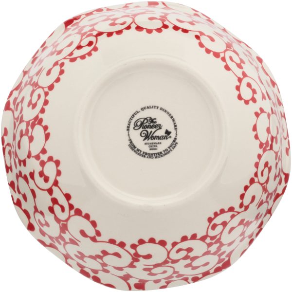 The Pioneer Woman Flea Market 3-Piece Scalloped Edge Serving Bowl Set