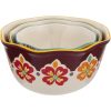 The Pioneer Woman Flea Market 3-Piece Scalloped Edge Serving Bowl Set