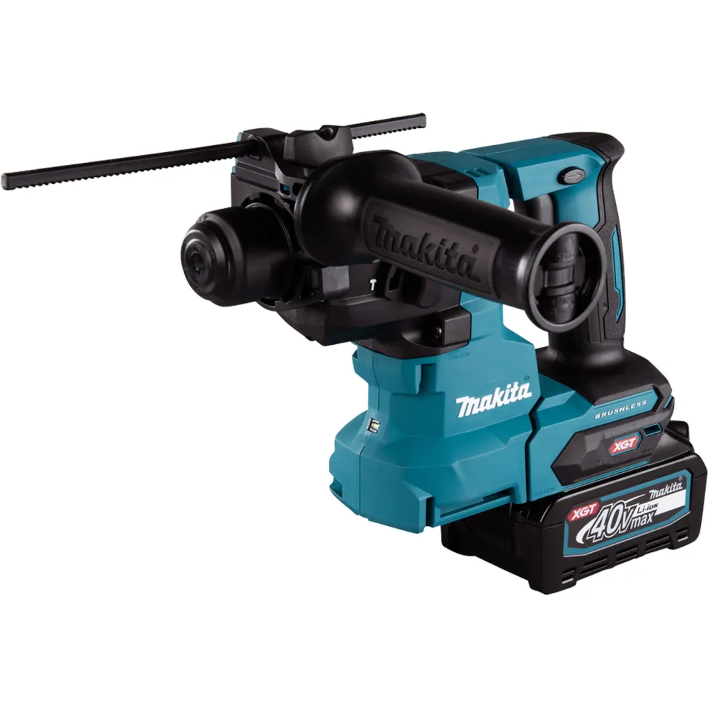 Makita HR010GD201 Akku-Kombihammer SDS-PLUS 40 V max. / 2x 2,5 Ah + Ladegerät im MAKPAC