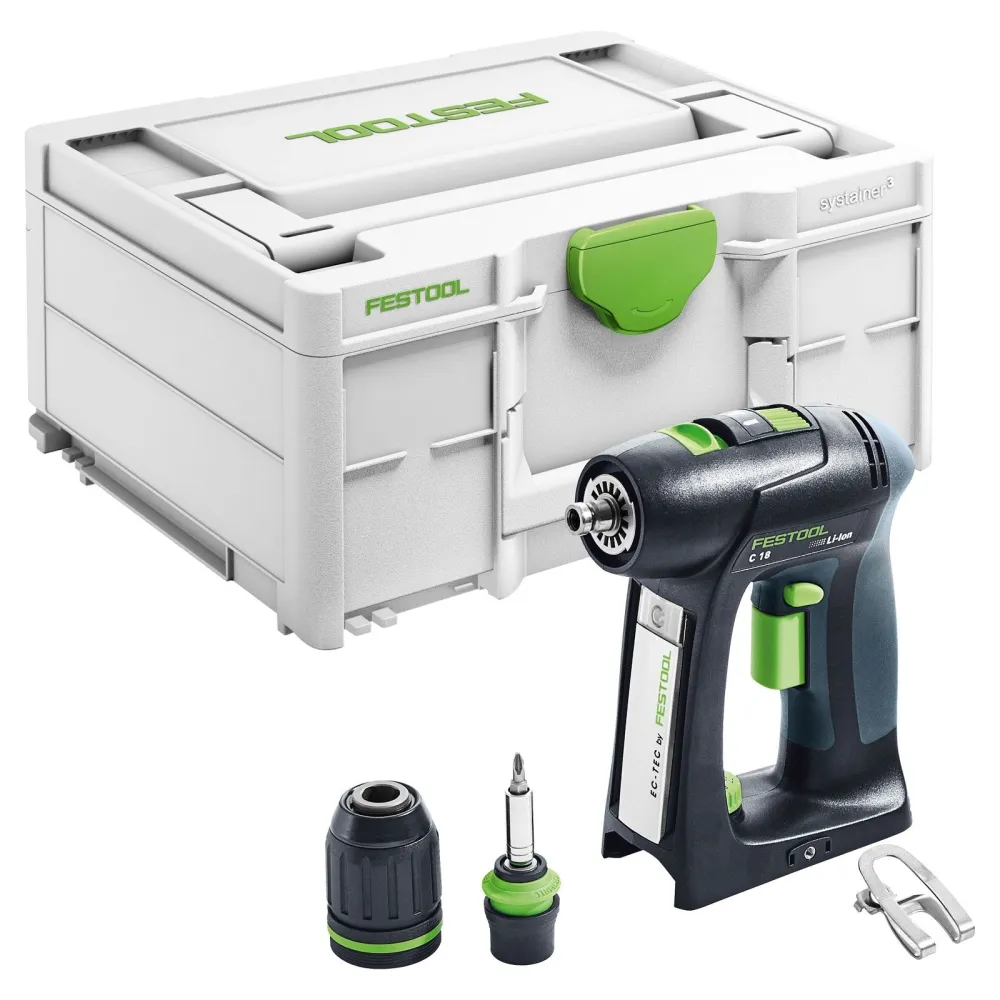 Festool Akku-Bohrschrauber C 18-Basic 18 V Systainer - 576434