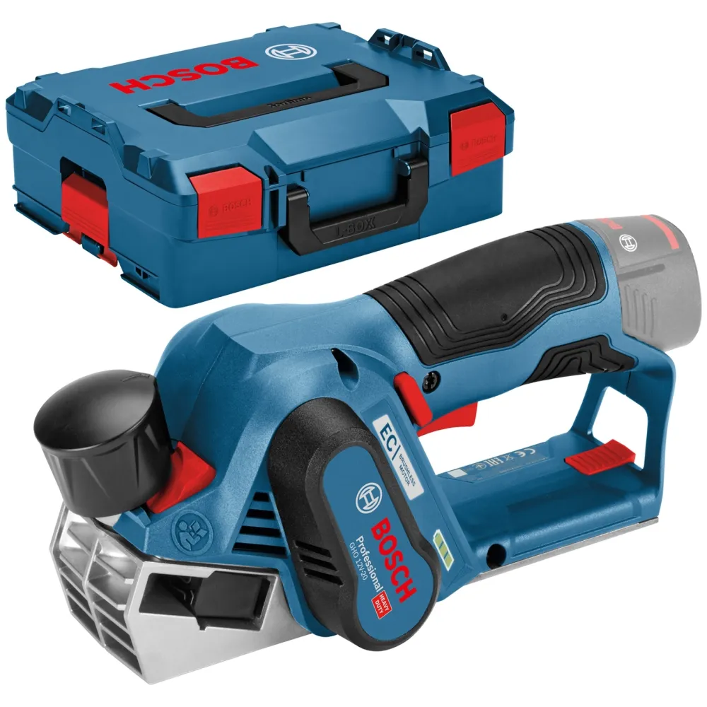 Bosch Akku-Hobel GHO 12V-20 Solo L-Boxx - 06015A7002