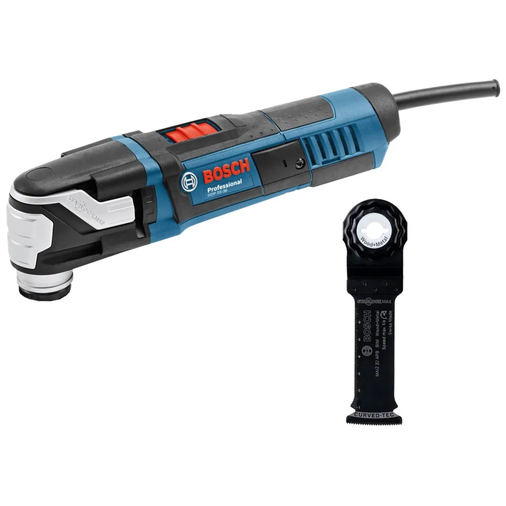 Bosch Multi-Cutter GOP 55-36 550 Watt inkl. 1x BIM Tauchsägeblatt MAIZ 32 APB - 0601231100
