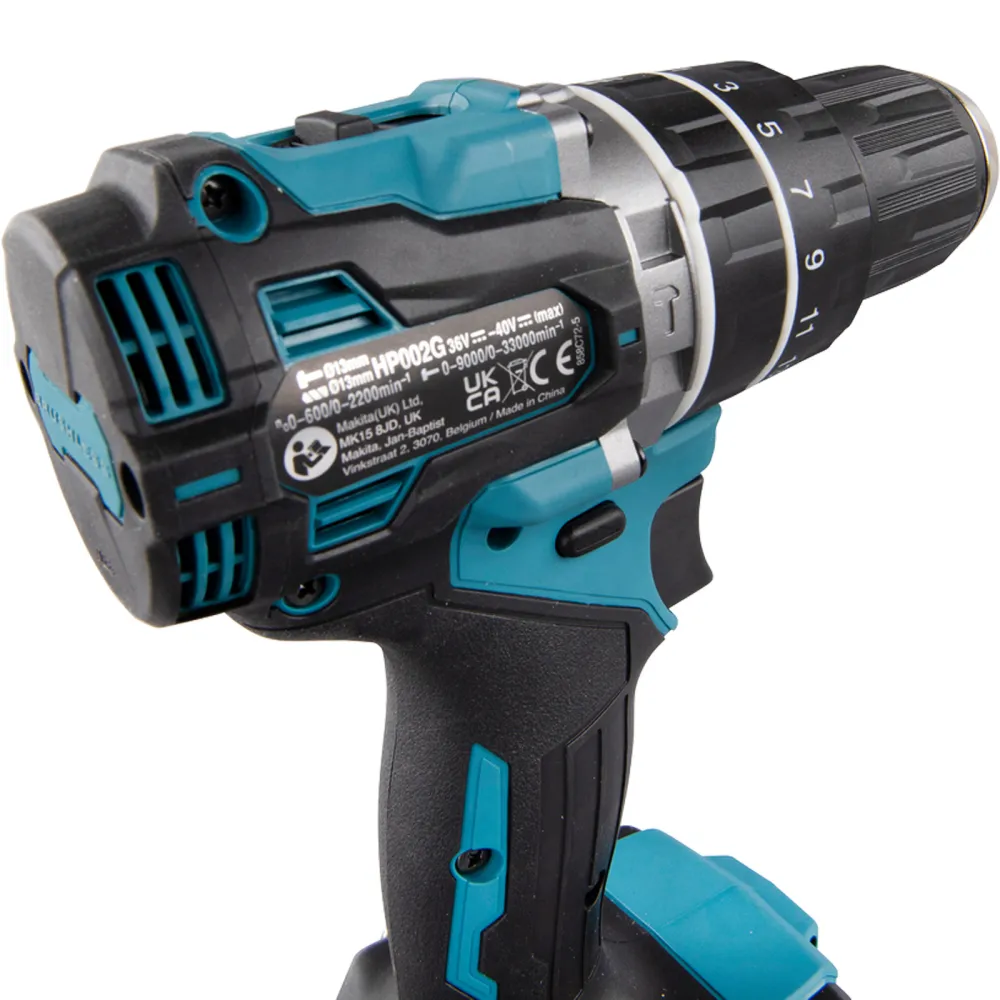 Makita HP002GA202 Akku-Schlagbohrschrauber 40V max. / 2x 2,0 Ah Akku + Ladegerät im Makpac