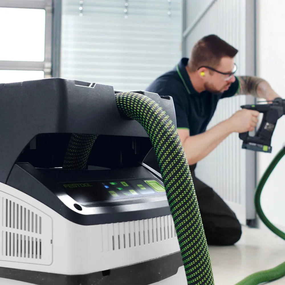 Festool Akku-Absaugmobil CTLC MIDI I-Plus CLEANTEC 18 V / 4x 5,0 Ah Akku + Ladegerät - 577671
