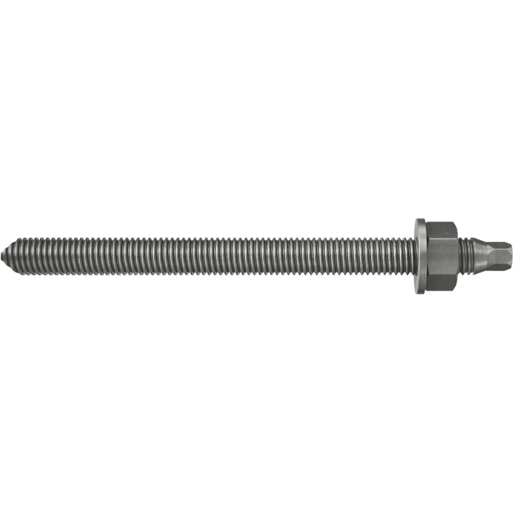 Fischer 10x Ankerstange RG M 10 x 130 R nicht rostender Stahl - 050264