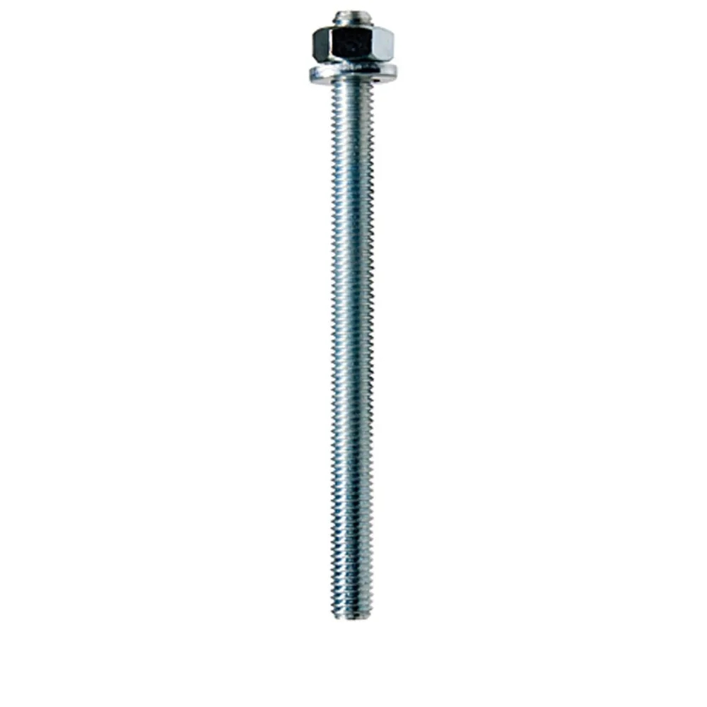 Fischer 10x Ankerstange FIS M 10 x 110 mm galvanisch verzinkt Stahlgüte 5.8 - 090278