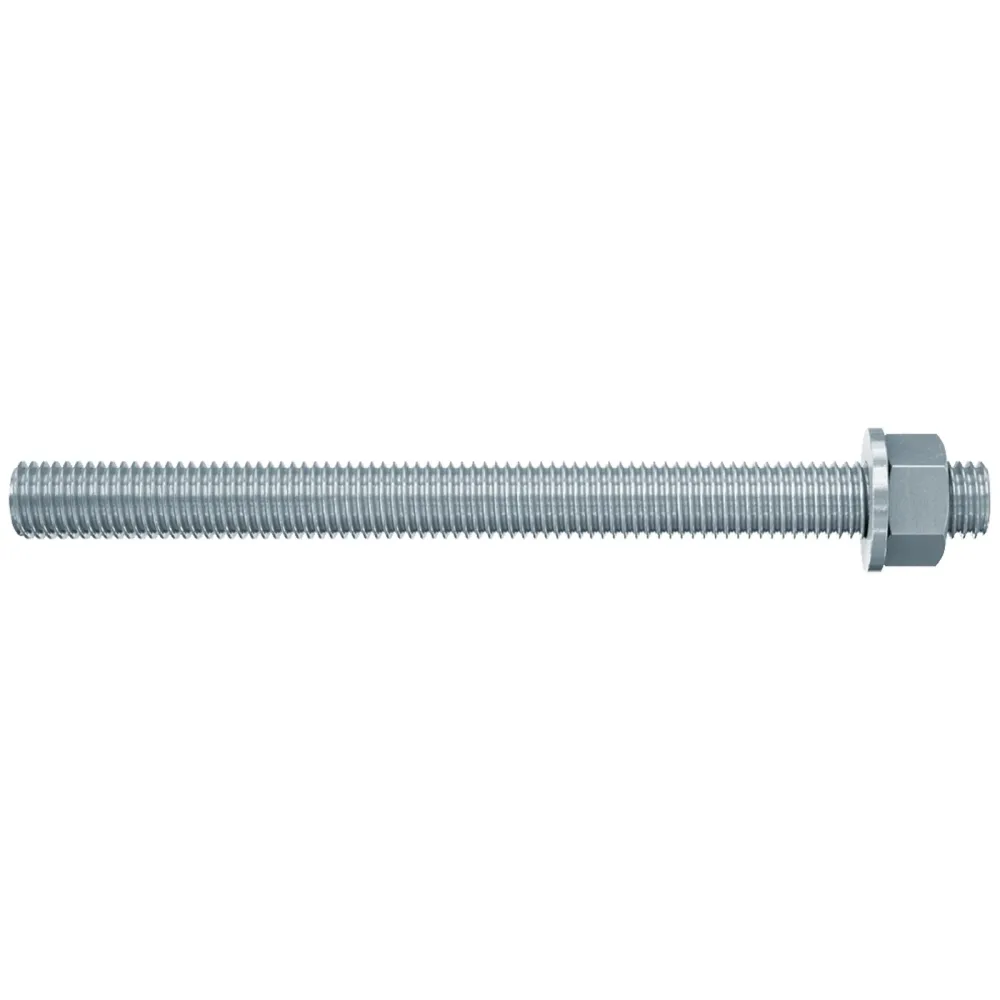 Fischer 10x Ankerstange FIS M 10 x 150 mm galvanisch verzinkt Stahlgüte 5.8 - 90281