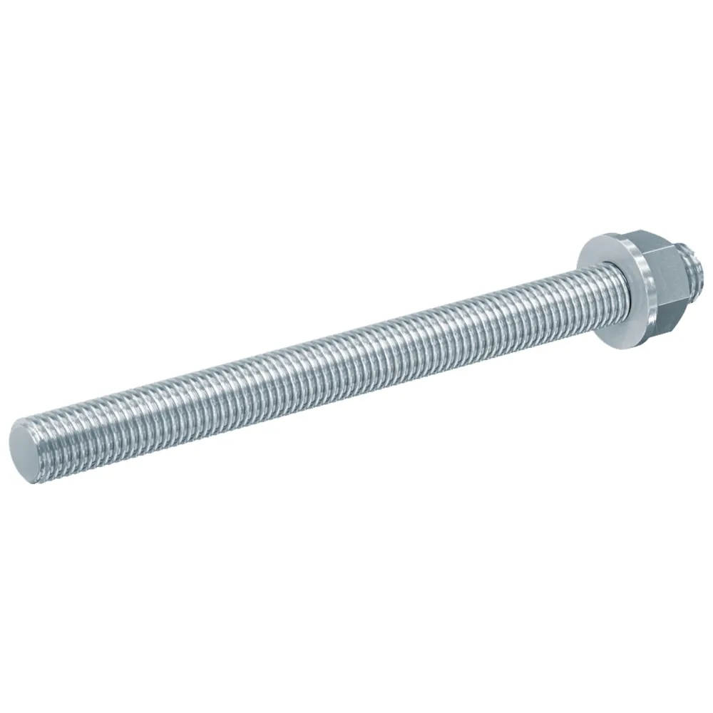 Fischer 10x Ankerstange FIS M 10 x 170 mm galvanisch verzinkt Stahlgüte 5.8 - 44969