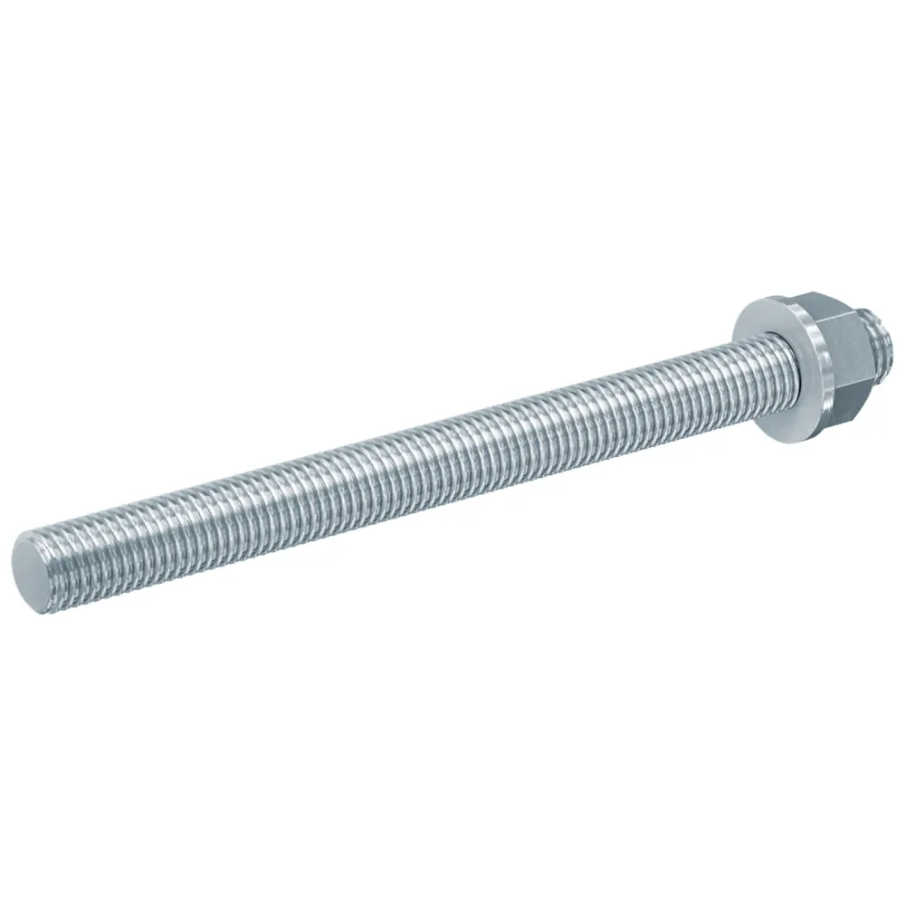 Fischer 10x Ankerstange FIS M 20 x 290 mm galvanisch verzinkt Stahlgüte 5.8 - 90293