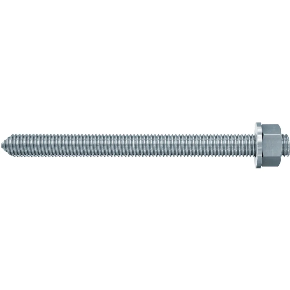Fischer 5x Ankerstange RG M 30 x 380 gvz galvanisch verzinkt Stahlgüte 5.8 - 050262