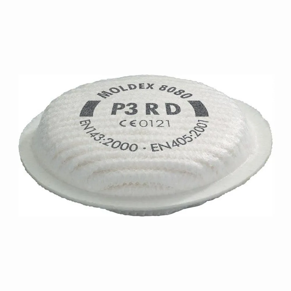 Moldex Partikelfilter 808001 EN 143:2000 + A1:2006 P3 R D für Serie 8000 - 808001