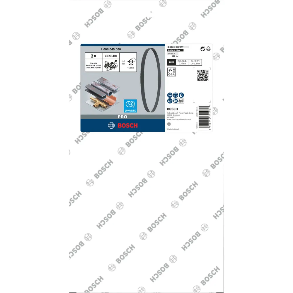 Bosch PRO CB281418 Bandsägeblatt 733 mm 2-tlg. - 2608649000