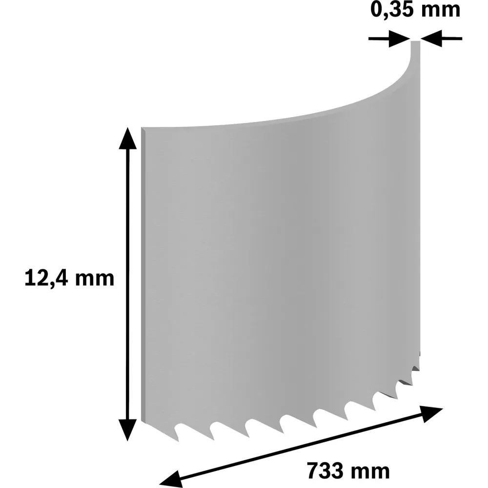 Bosch PRO CB281418 Bandsägeblatt 733 mm 2-tlg. - 2608649000