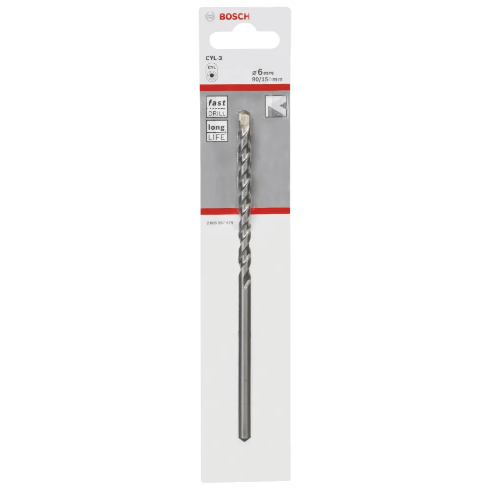 Bosch 1x Betonbohrer SP Ø 6 AL= 90 - 2608597679
