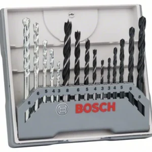 Bosch Bohrer-Set, gemischt, 15tlg., 3-8 mm, 3-8 mm, 3-8 mm - 2607017038