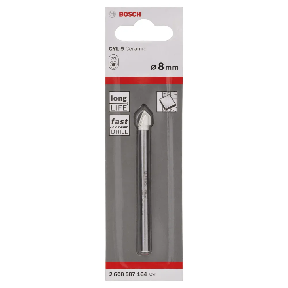 Bosch Fliesenbohrer CYL-9 Ceramic 8 x 80 mm - 2608587164