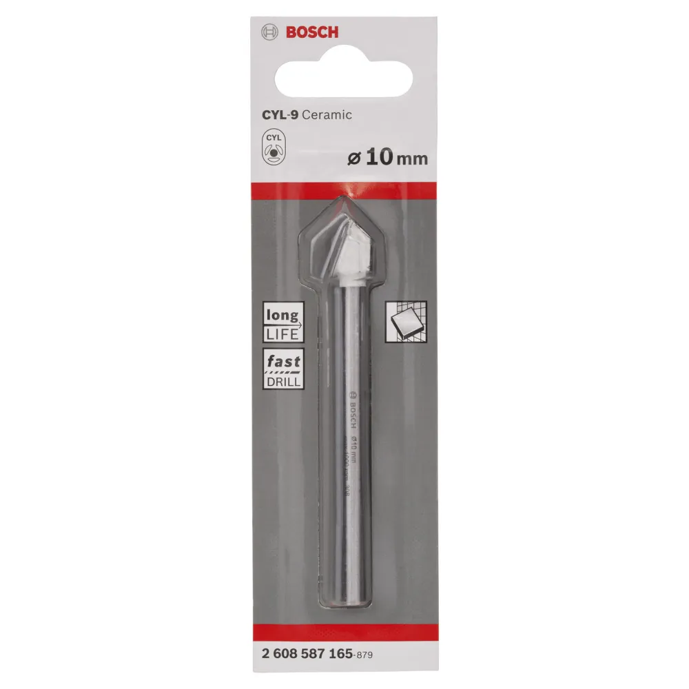 Bosch Fliesenbohrer CYL-9 Ceramic 10 x 90 mm - 2608587165