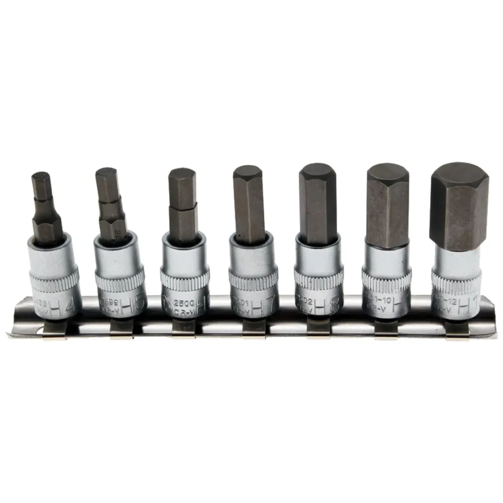 BGS Bit-Einsatz-Sortiment Innen-6-Kant 6,3 (1/4) 4-12 mm - 2161