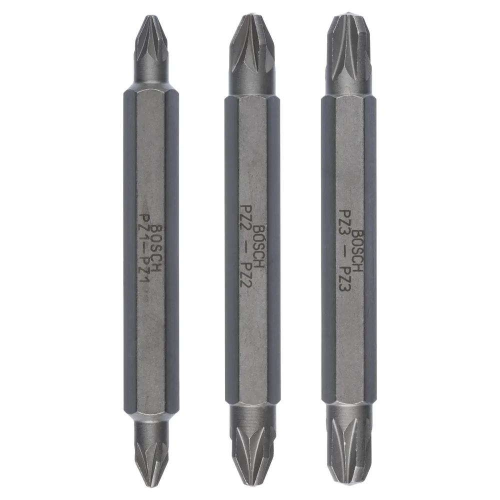 Bosch Doppelklingen-Set, 3tlg. PZ1, PZ1, PZ2, PZ2, PZ3, PZ3, 60 mm - 2607001749