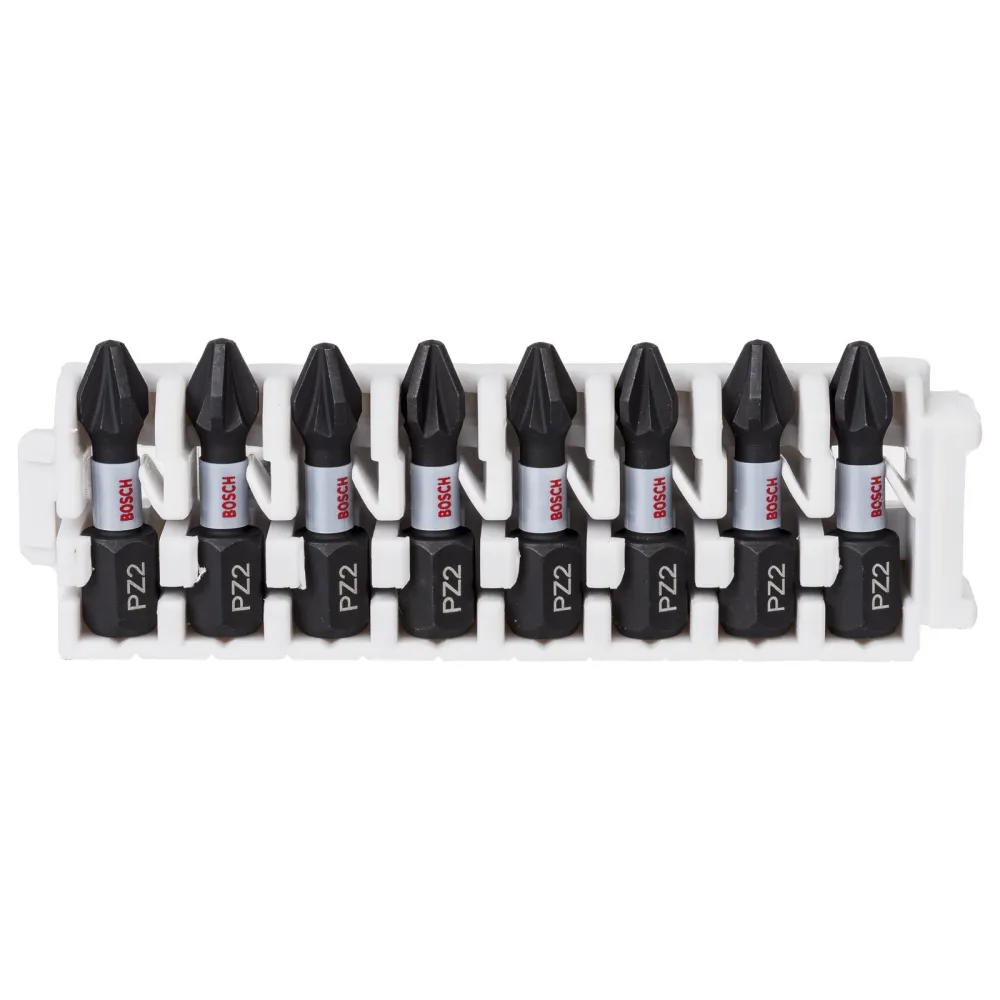 Bosch PRO Pozidriv Impact Bit PZ2 25 mm 8-tlg. - 2608522325