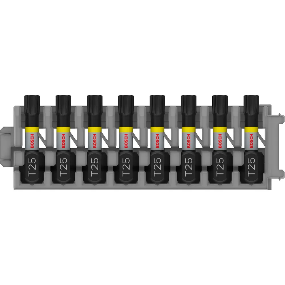 Bosch PRO Torx Impact Bit T25 25 mm 8-tlg. - 2608522381