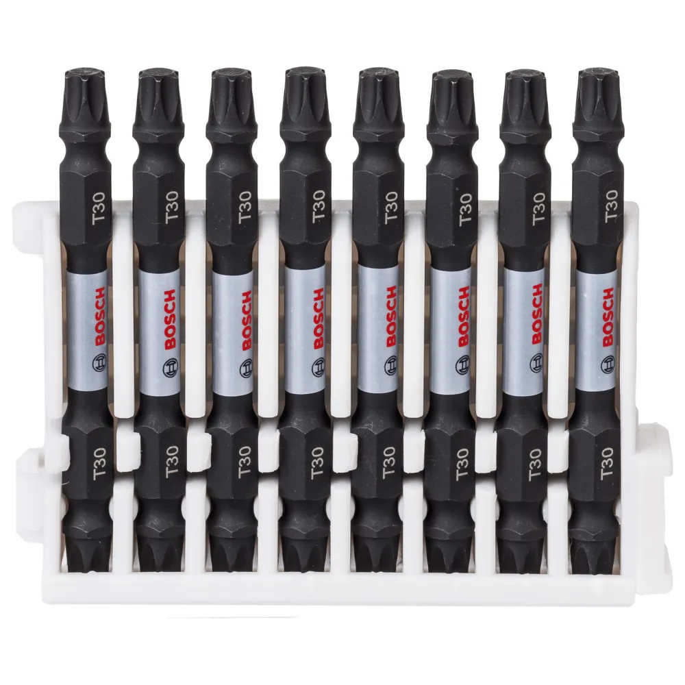Bosch Schrauberbit-Set Impact Control mit Doppelklinge 8tlg. T30 65 mm - 2608522341