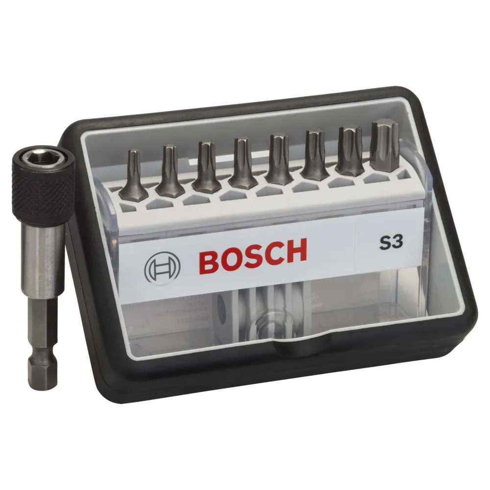 Bosch Schrauberbit-Set Robust Line S Extra Hard 8+1tlg. 25 mm T - 2607002562