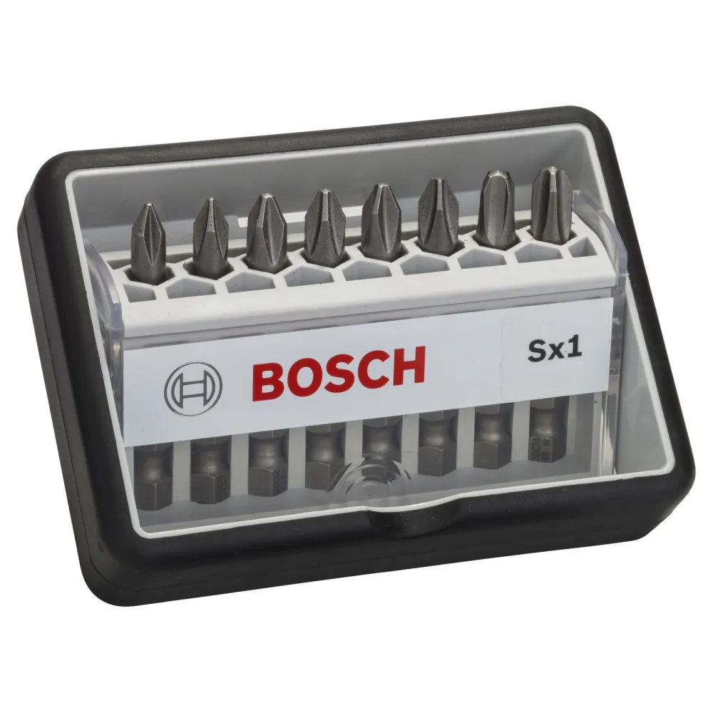 Bosch Schrauberbit-Set Robust Line Sx Extra-Hart 8tlg. 49 mm PH - 2607002556