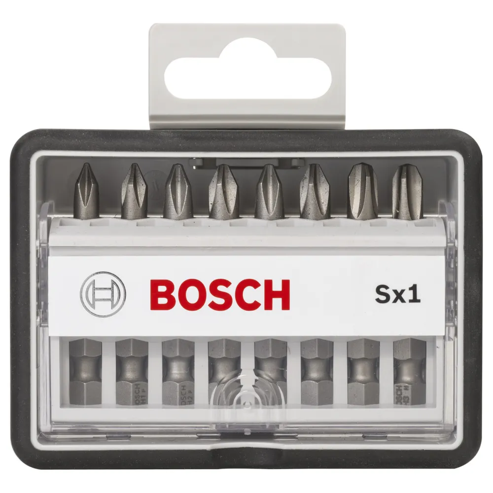 Bosch Schrauberbit-Set Robust Line Sx Extra-Hart 8tlg. 49 mm PH - 2607002556
