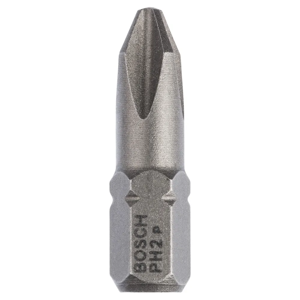 Bosch 10x Schrauberbit Extra-Hart, PH 2, 25 mm im Blister - 2607001512