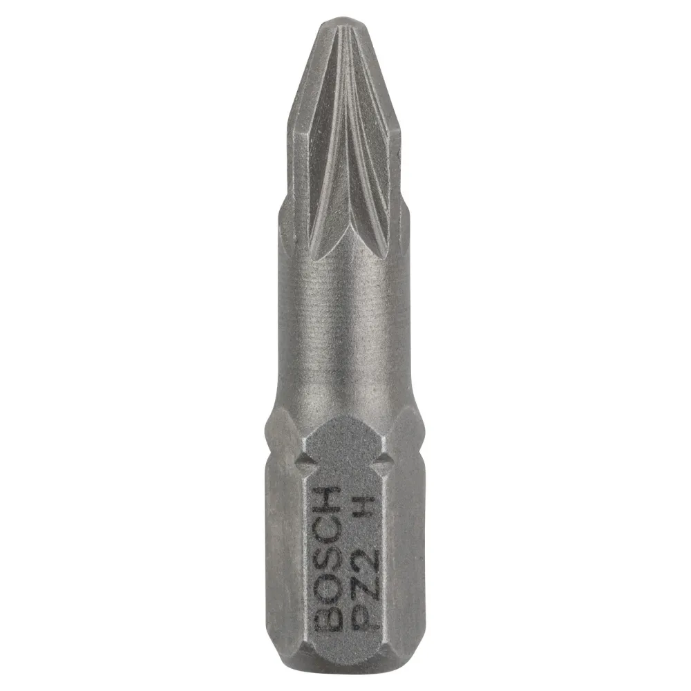 Bosch 10x Schrauberbit Extra-Hart, PZ 2, 25 mm im Blister - 2607001559