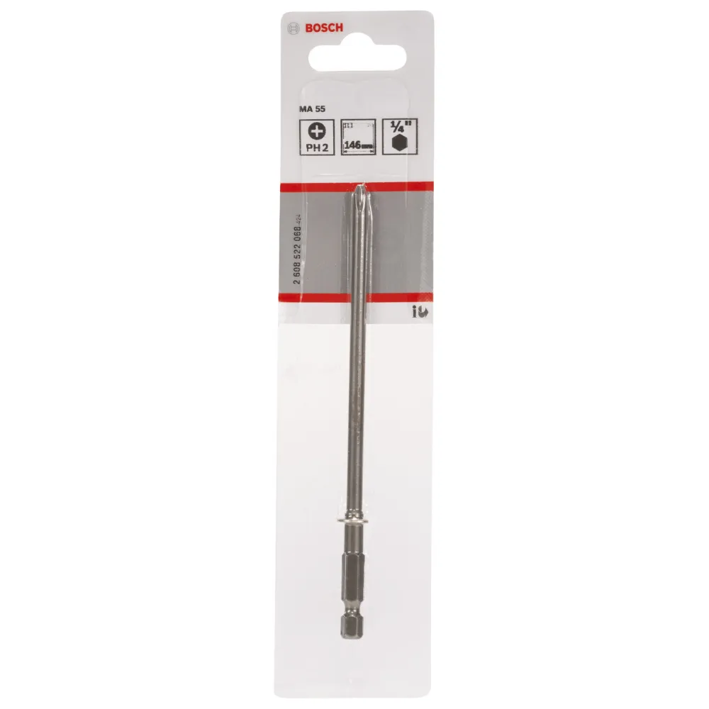 Bosch 1x Schrauberbit Extra-Hart, PH 2, 145 mm - 2608522068