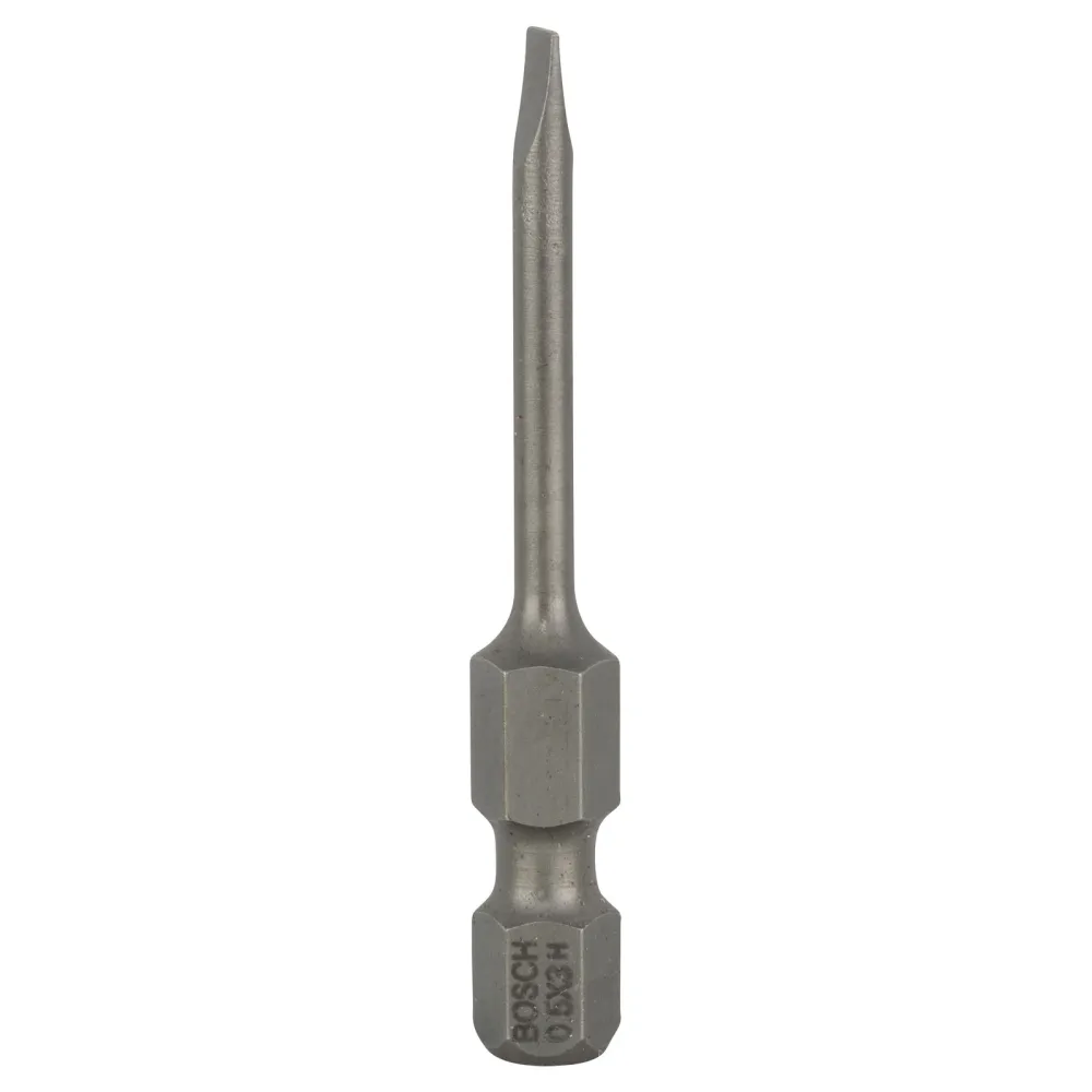 Bosch 3x Schrauberbit Extra-Hart, S 0,5 x 3,0, 49 mm - 2607001473