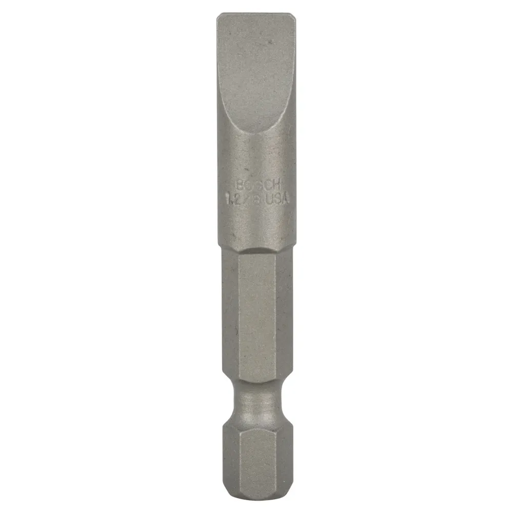 Bosch 3x Schrauberbit Extra-Hart, S 1,2 x 8,0, 49 mm - 2607001485