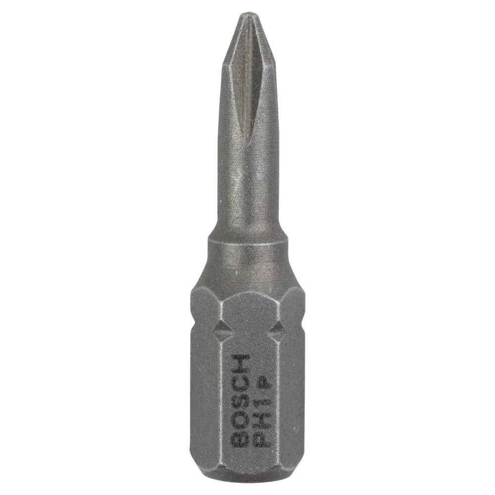 Bosch 3x Schrauberbit Extra-Hart, PH 1, 25 mm - 2607001508
