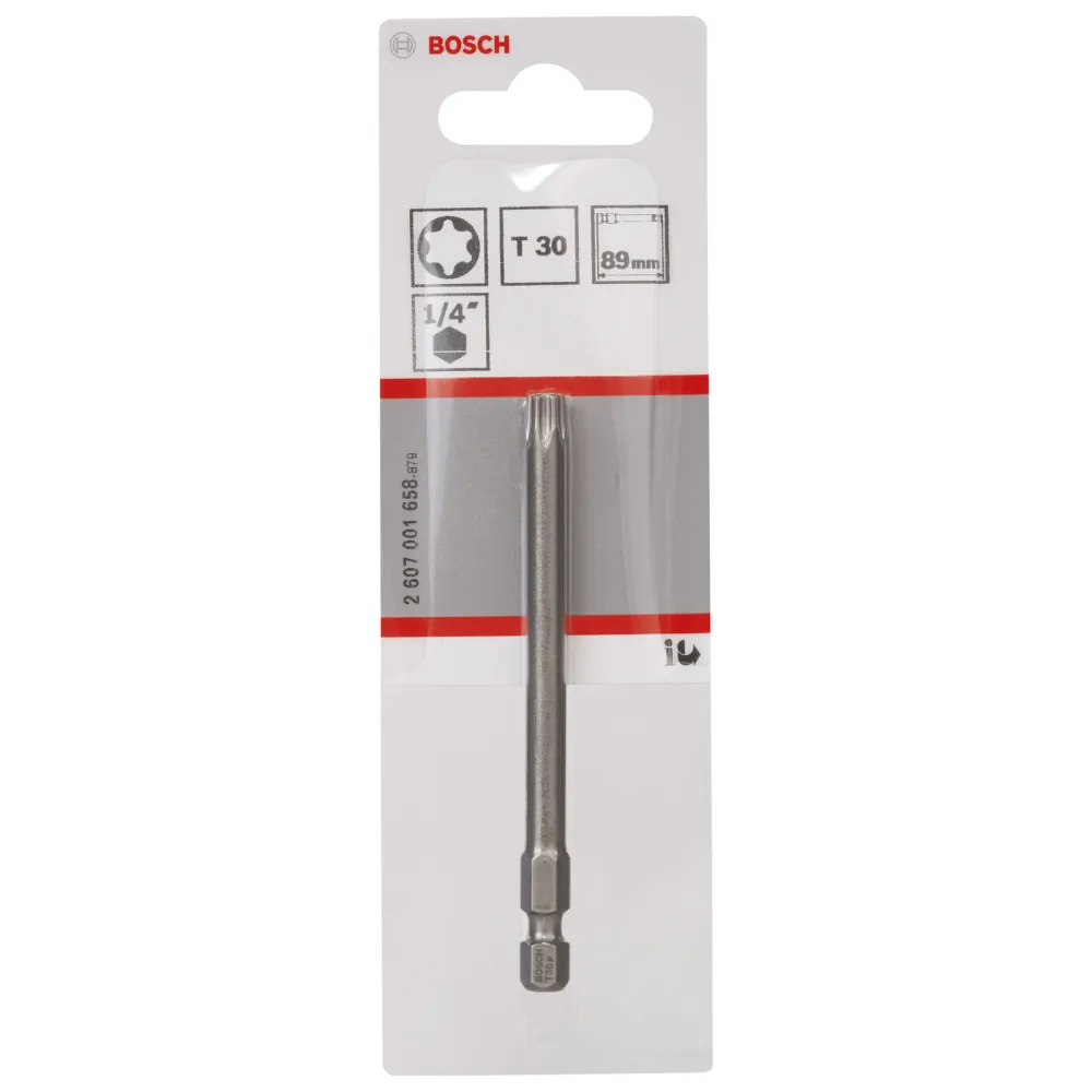 Bosch 1x Schrauberbit Extra-Hart, T30, 89 mm - 2607001658