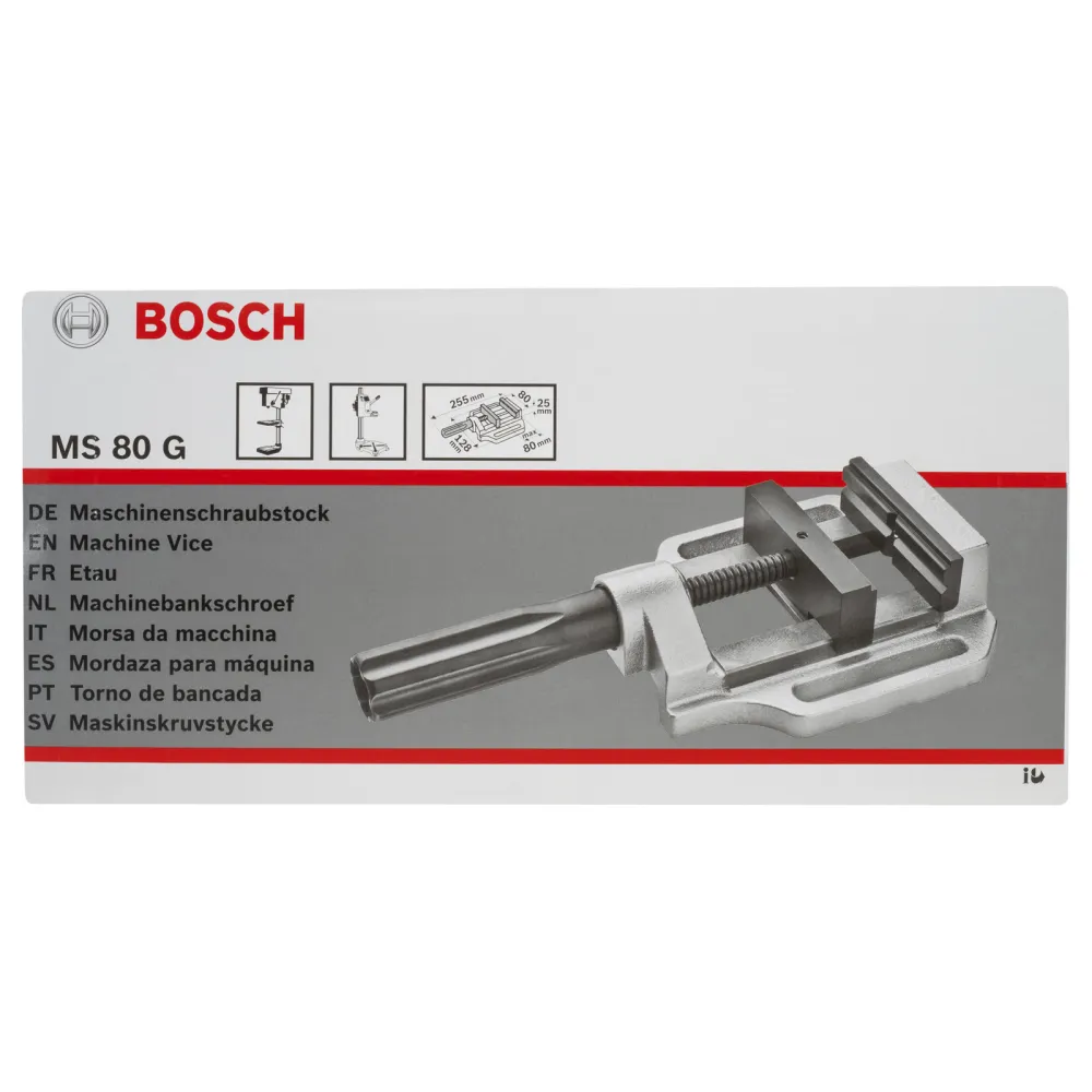 Bosch Maschinenschraubstock MS 80 G, 100 mm, 80 mm, 80 mm - 2608030056