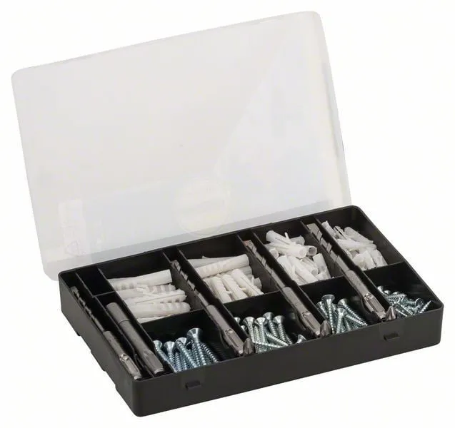 Bosch Befestigungs-Set SDS plus-1, 173tlg. - 2607017163
