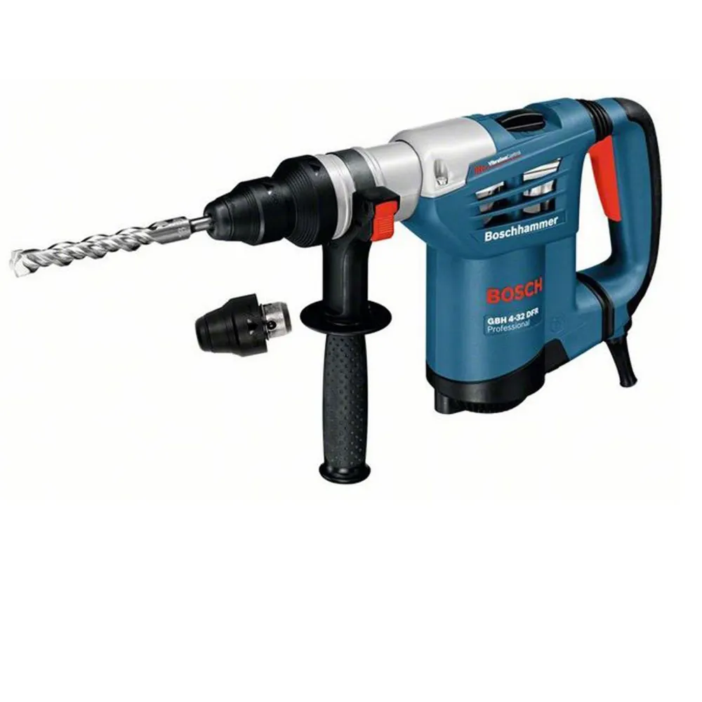 Bosch Bohrhammer GBH 4-32 DFR mit SDS plus und Schnellspannbohrfutter 900 W Handwerkkoffer - 0611332101