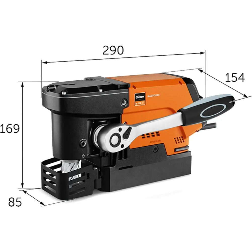 Fein KBC 36 MAGFORCE Truckframe-Set 3/4 Weldon / HSS SPECIAL 25 1.200 W - 72732365000