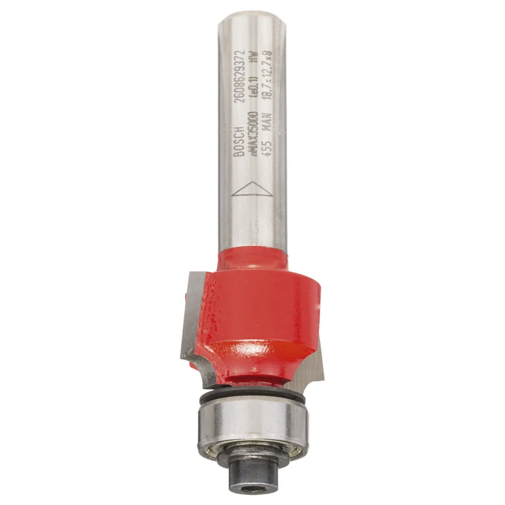 Bosch Abrundfräser Expert Wood 8 mm D 18,7 mm R1 3 mm AL 12,7 mm G 55,2 mm - 2608629372