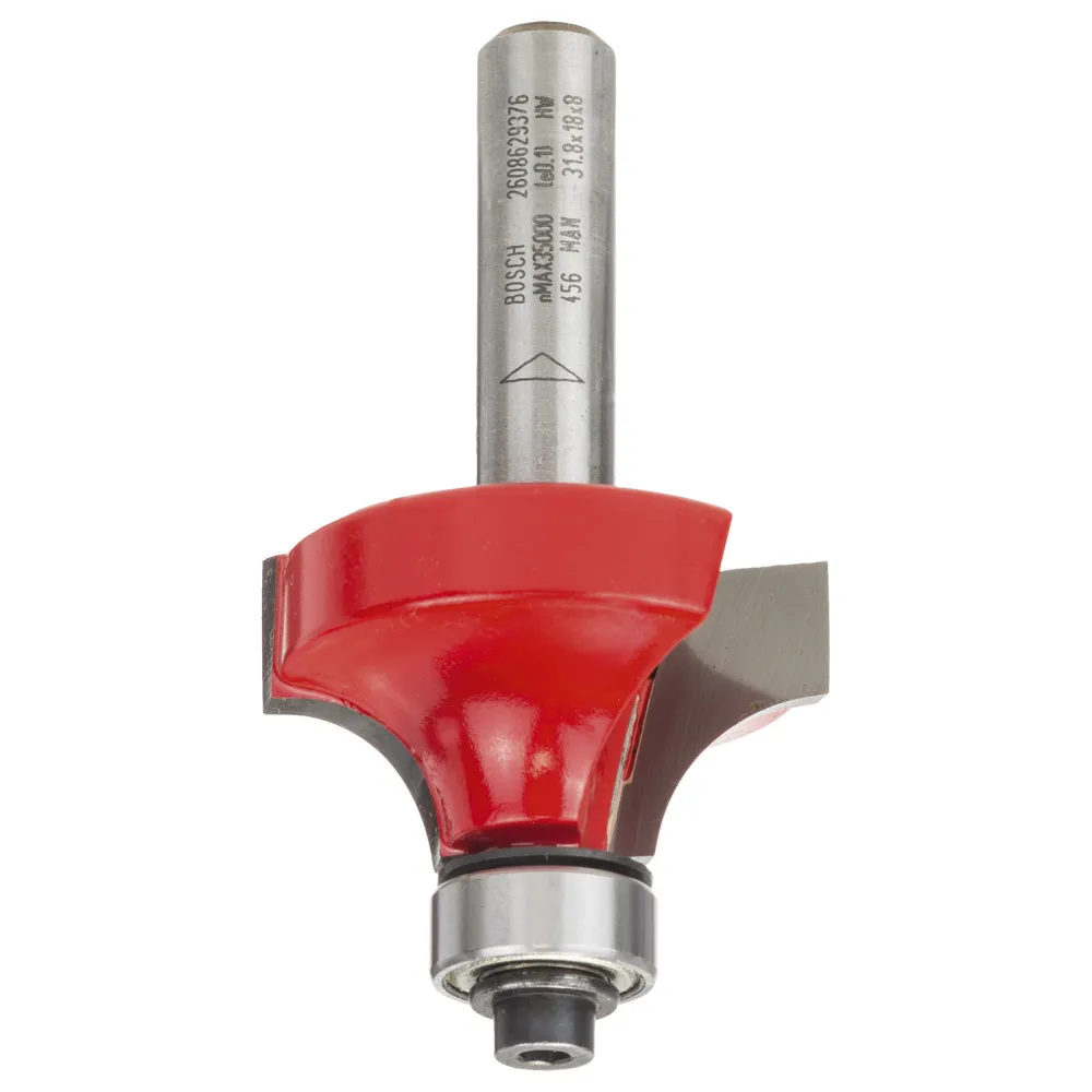 Bosch Abrundfräser Expert Wood 8 mm D 31 mm R1 9,5 mm AL 18 mm G 5937 mm - 2608629376