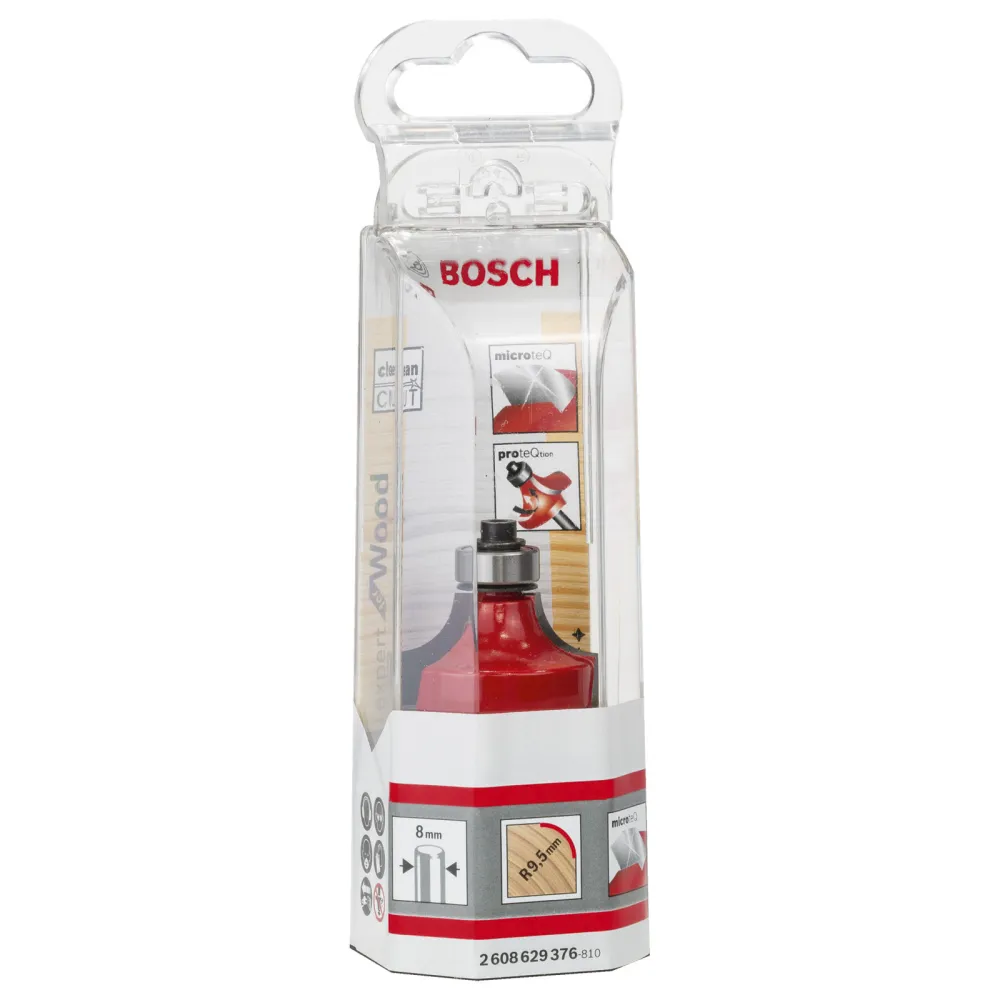 Bosch Abrundfräser Expert Wood 8 mm D 31 mm R1 9,5 mm AL 18 mm G 5937 mm - 2608629376