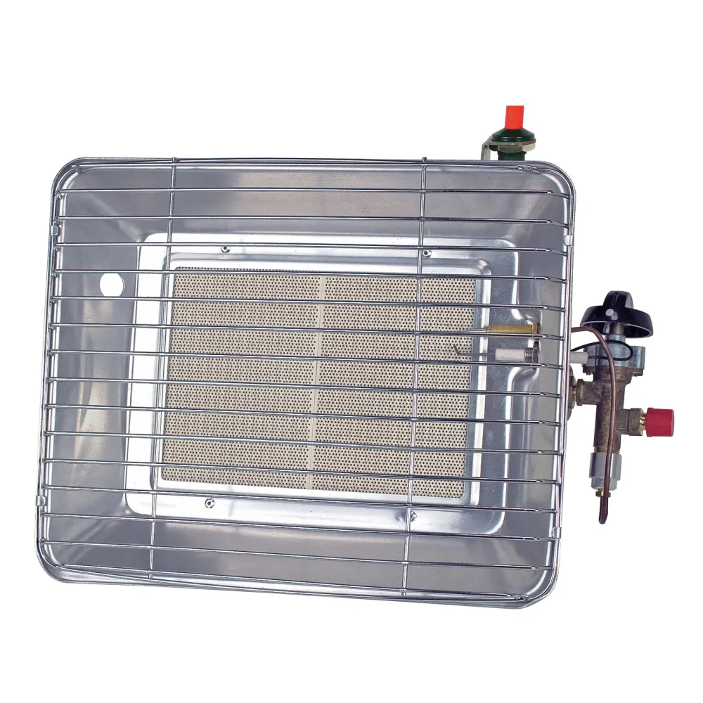 ROTHENBERGER Industrial Gasheizstrahler Eco mit Piezo inkl. Schlauch & Regler - 35985