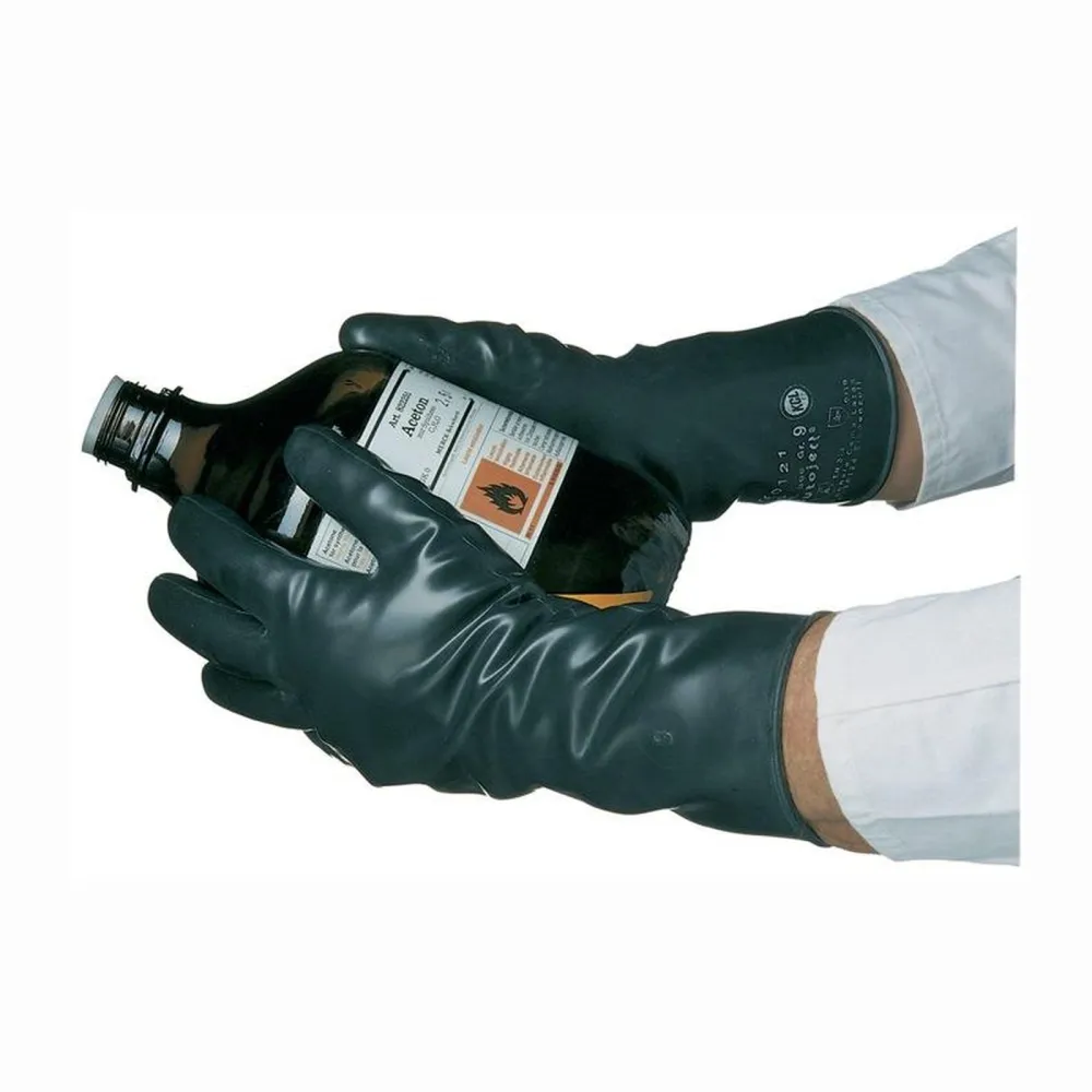 Honeywell Chemikalienhandschuhe Butoject 898 schwarz Gr. 9 - 898/9