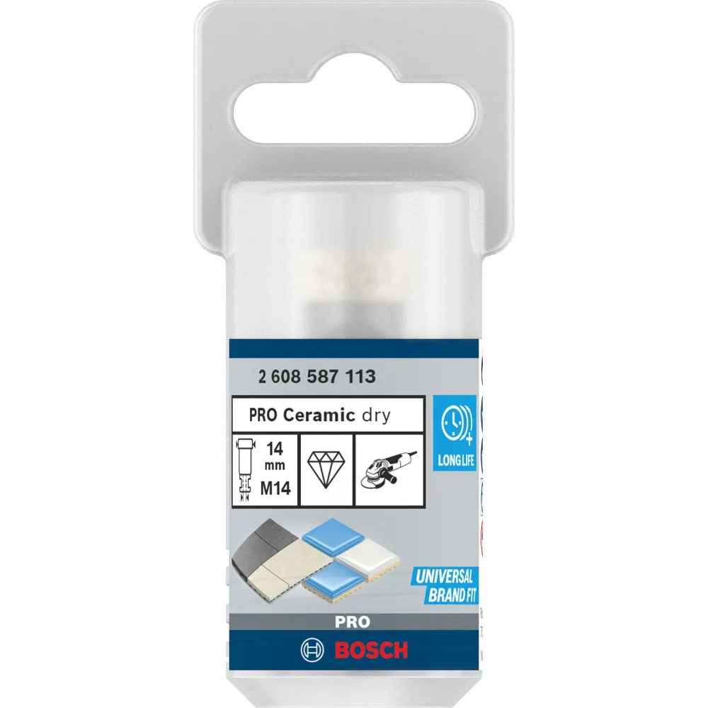 Bosch PRO Core Cutter dry 14 x30 x 22,23 mm - 2608587113