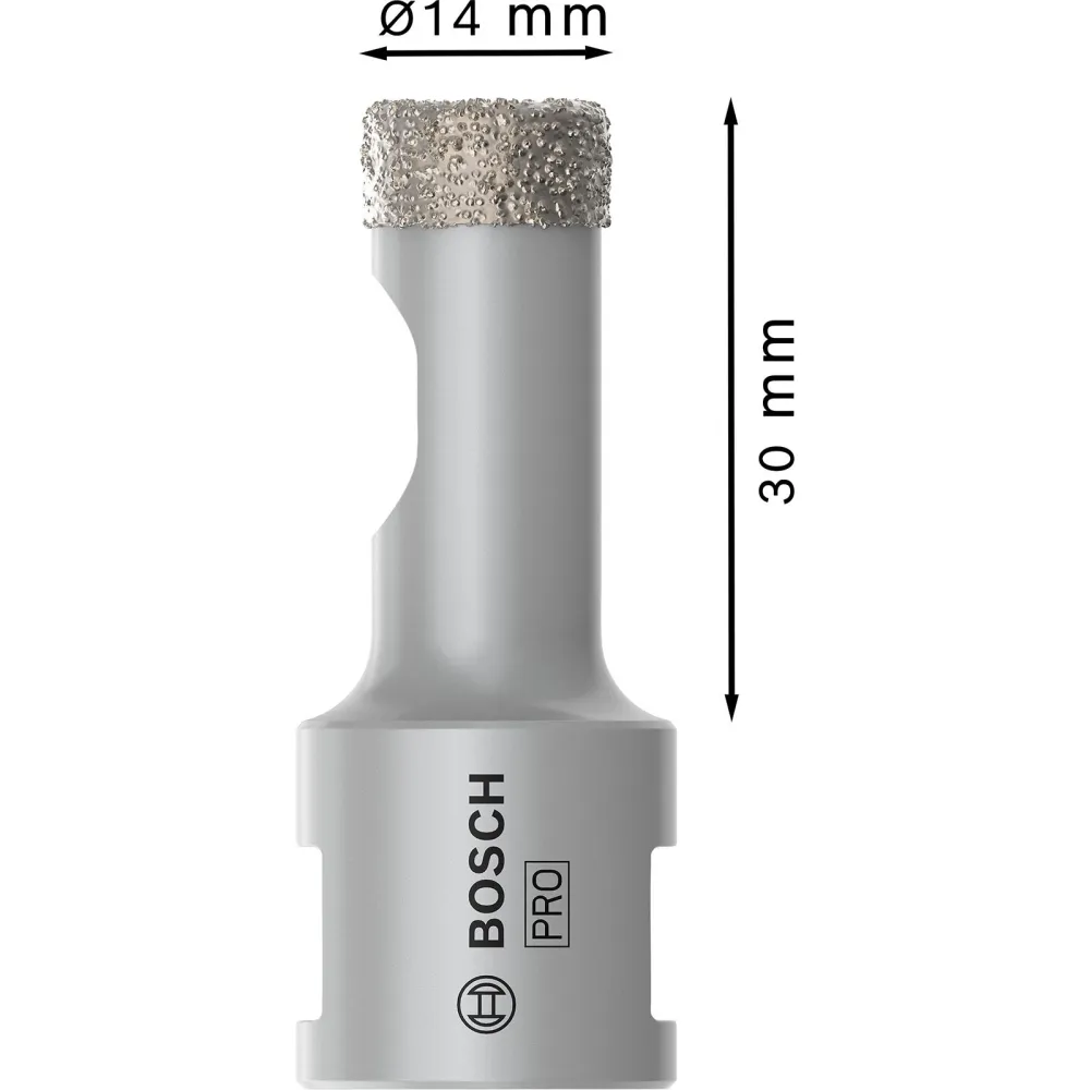 Bosch PRO Core Cutter dry 14 x30 x 22,23 mm - 2608587113