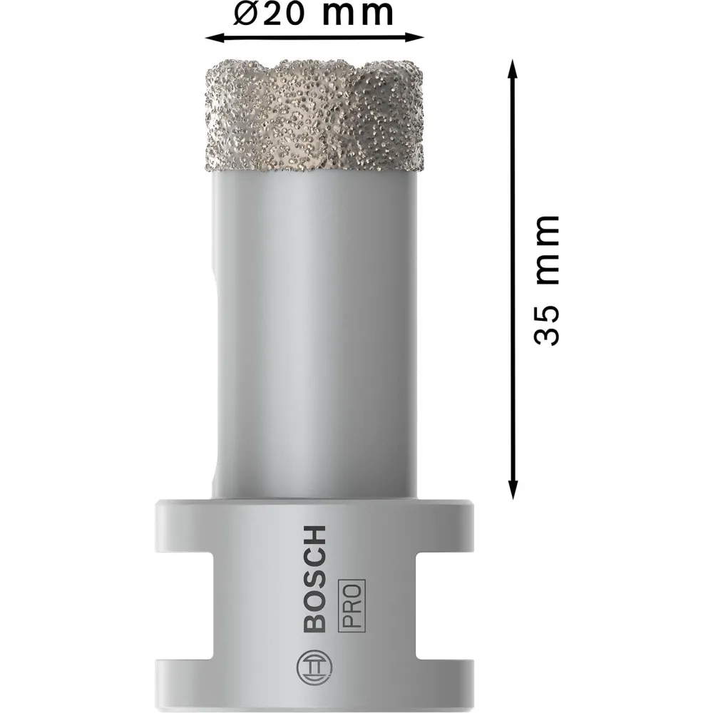 Bosch PRO Core Cutter dry 20 x 35 x 22,23 mm - 2608587115