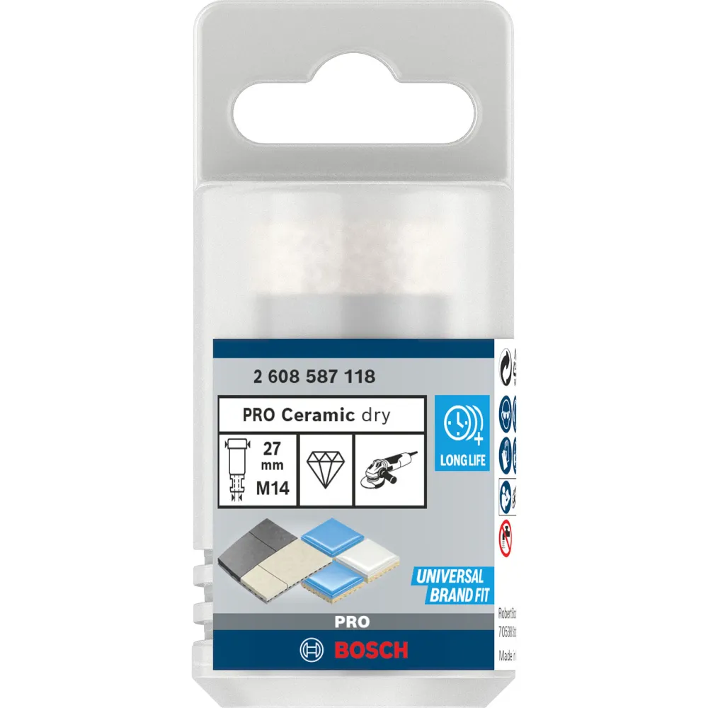 Bosch PRO Core Cutter dry 27 x 35 x 22,23 mm - 2608587118