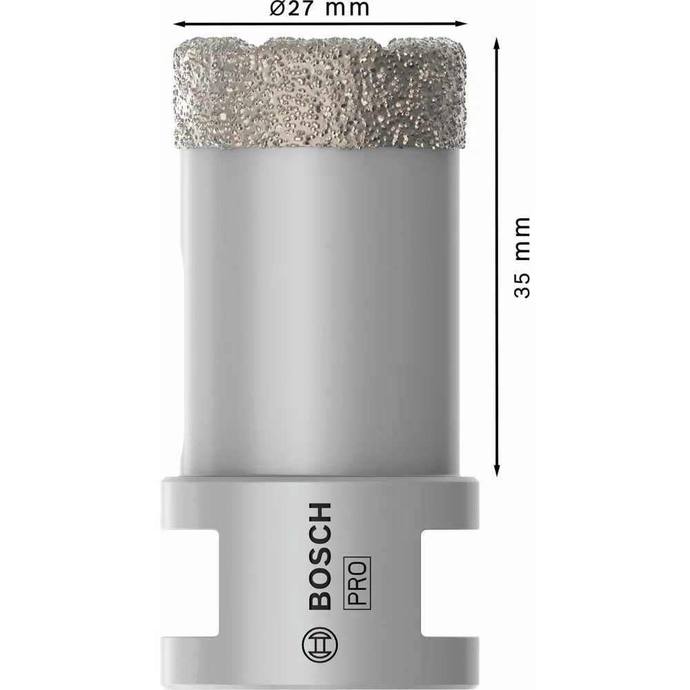 Bosch PRO Core Cutter dry 27 x 35 x 22,23 mm - 2608587118